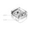1 Pc Women Ladies Double Holes Sharpener Pencil Sharpeners For Cosmetic Brushes Eyeliner Pencil Makeup Pencils Wholesale