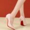 2023 Fashion High Heels 35-45 Plus Size Women Shoes 12cm Thin Stiletto Banquet Wedding Shoes Sexy Pointed Toe Ladies Party Shoes