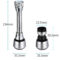 360 Degree Adjustment Faucet Extension Tube Water Saving Nozzle Filter Kitchen Water Tap Water Saving for Sink Faucet Bathroom