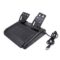 4 in 1 Gaming Steering Wheel with Pedals 180 Degree Rotation Vibration USB Car Steering Wheel for XB360/for PS3/P2/PC