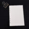 A5 A6 A7 Black Craft White Loose Leaf Notebook Refill Spiral Binder Inner Page Line Dot Grid Inside Paper Stationery