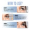 Double Head Lash Bond and Seal Lash Clusters Long Lasting Mascara Lash Glue Waterproof Quick Dry Korean Eyelash Cosmetic Produck