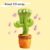 Intelligent Cactus Interactive Learning and Musical Toy for Kids to Dance Record and Speak with Fun