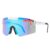 Men And Women Colorful Reflective Sunglasses Outdoor Cycling Mountain Bike Sports Large Frame Glasses Uv400 2023