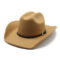New Men Women Western Cowboy Hat With Belt Winter