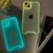 Night Light Luminous Silicone Soft Case for IPhone 14 Plus 13 12 11 Pro Max XS XR X 14Pro 13Pro 14Plus IPhone14 i14 Back Cover