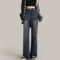 Vintage Jeans Woman High Waist Straight Leg Jeans Y2k